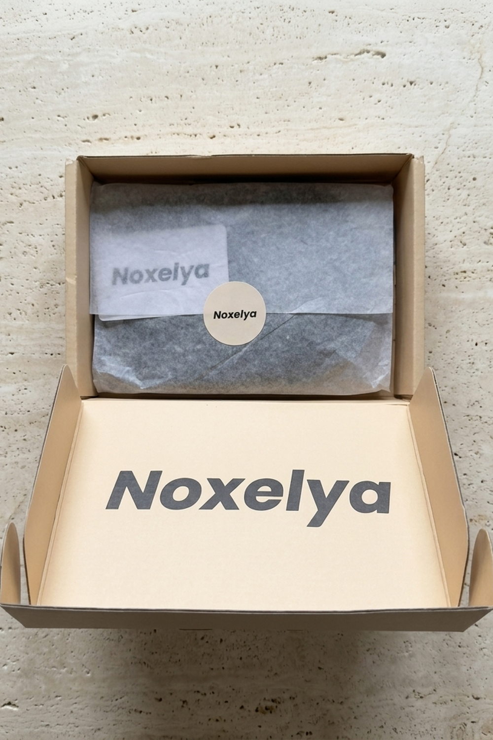 Noxelya hair topper packaging